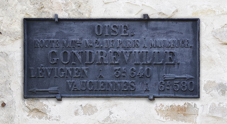 plaque de cocher